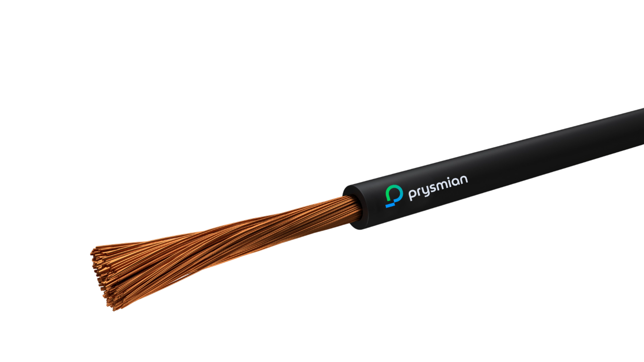 Провод силовой ПуГВ 1х150 черный барабан многопроволочный