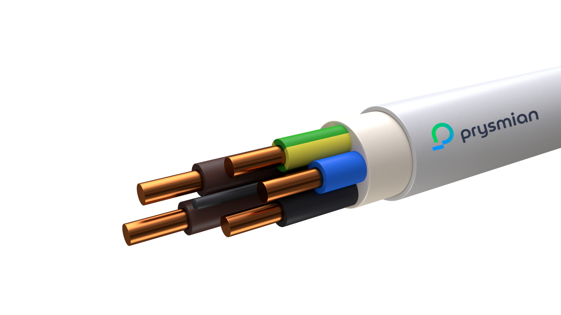 Кабель силовой NYM-J 5х6ок(N, PE) 100м