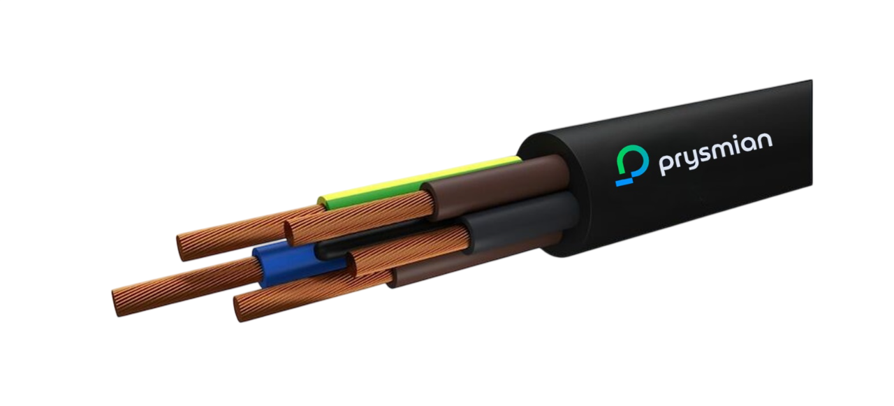 Провод ПВСнг(А)-LS 5х1,5 черный 0,38/0,66