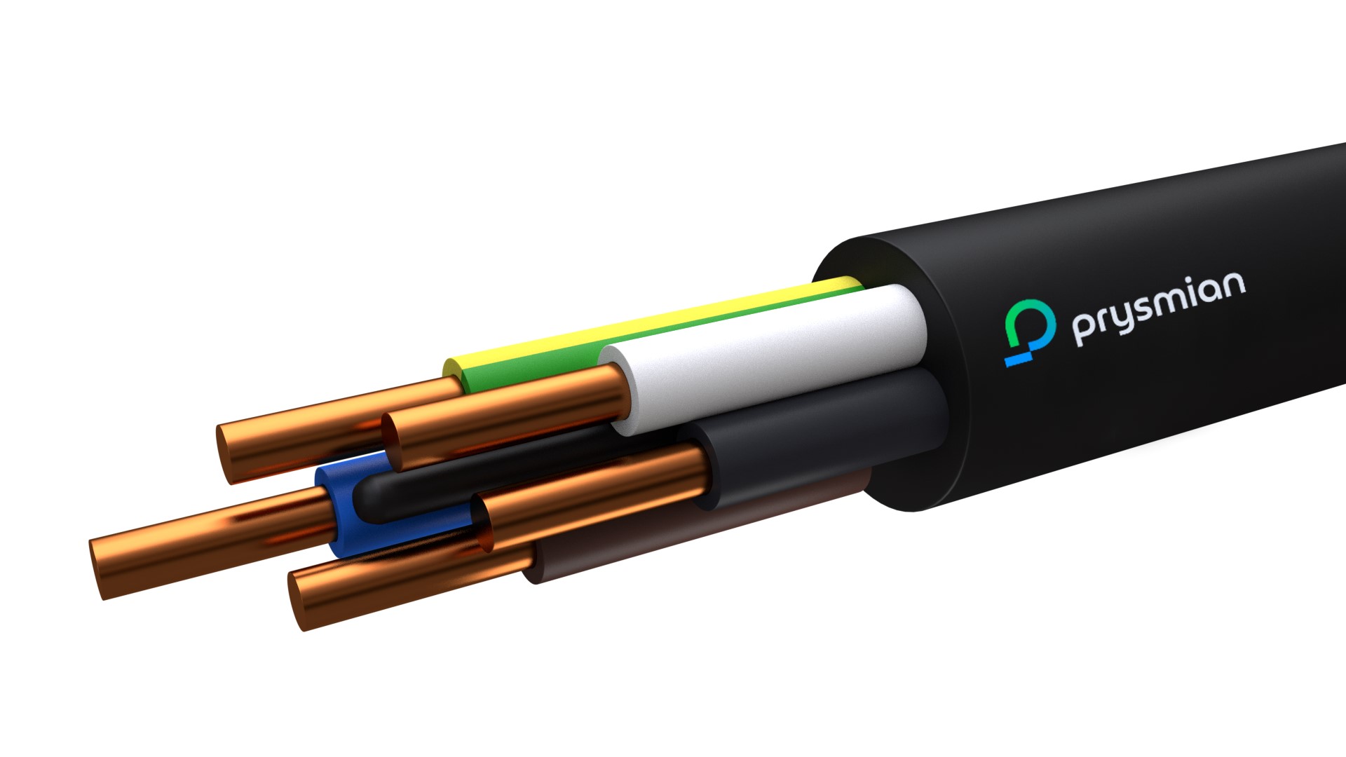Кабель силовой ВВГнг(А)-LSLTx 5х1,5ок(N, PE)-0,66 бар