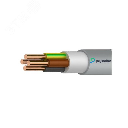 Кабель силовой NYM-J 4х1,5 (N) барабан - фото 1