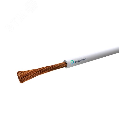 Провод силовой ПуГВнг(А)-LS 1х4 Белый - фото 1