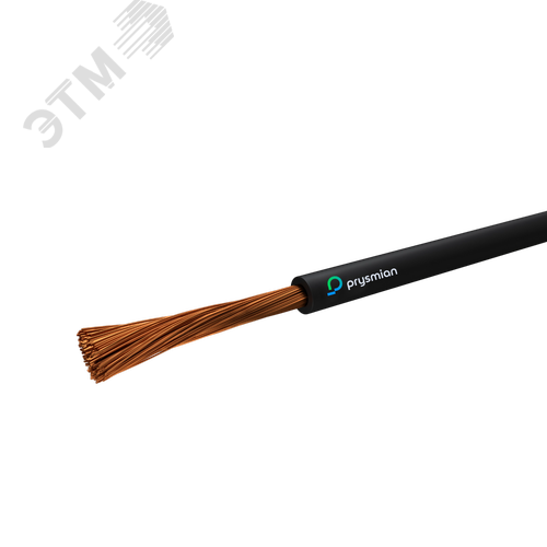 Провод силовой ПуГВ 1х150 черный барабан многопроволочный - фото 1