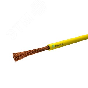 Провод силовой ПуГВнг(А)-LS 1х0,5 желтый - фото 1