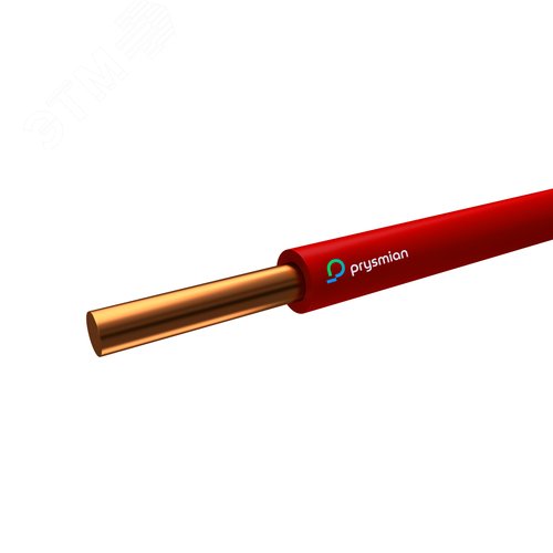 Провод установочный ПуВнг(А)-LS 1х1,5 красный - фото 1