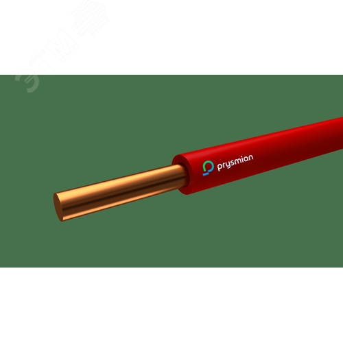 Провод силовой ПуГВ 1х70 красный барабан многопроволочный - фото 1