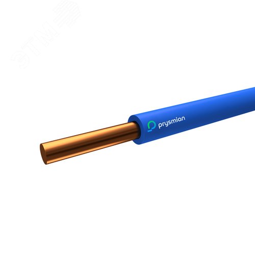 Провод установочный ПуВнг(А)-LS 1х1,5 синий - фото 1