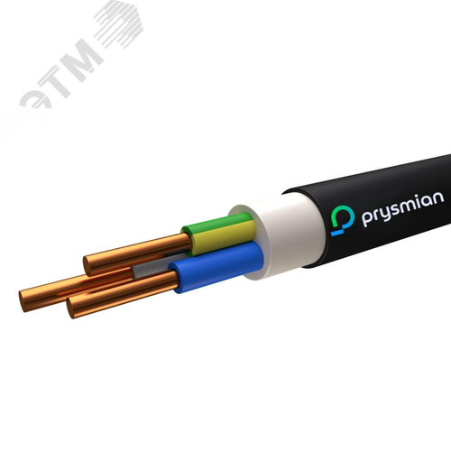 Кабель силовой ВВГнг(А)-LS 3х2,5 с заполнением-0,66 бар - фото 1