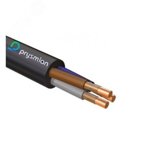 Кабель силовой ВВГнг(А)-FRLS 3х2,5ок(N, PE)-0,66 бар - фото 1