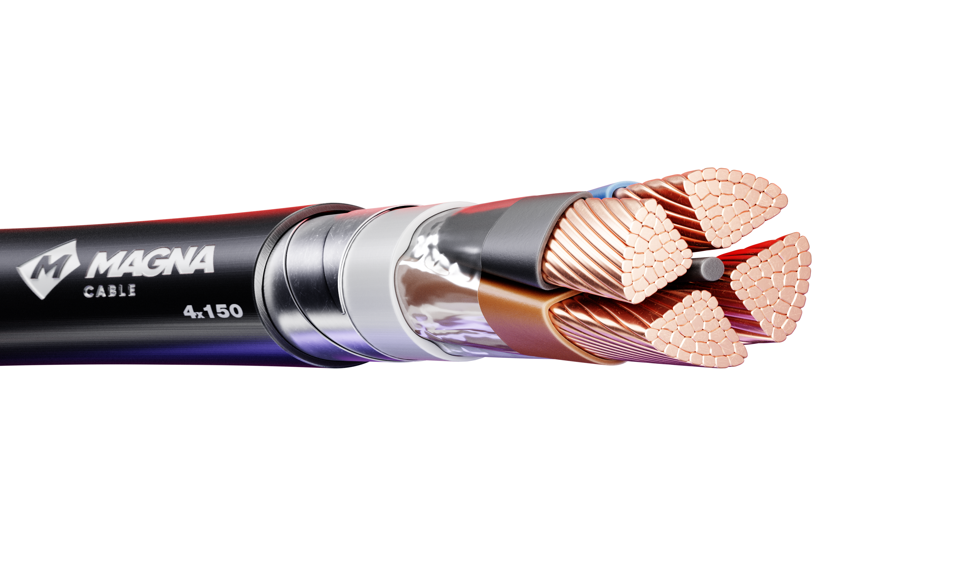 Кабель силовой ВБШвнг(А)-LSLTx 4х150мс(N)-1 ТРТС