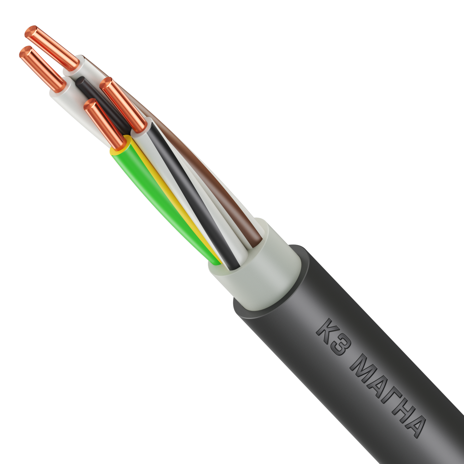 Кабель силовой ВВГнг(А)-LS 4х10ок(PE)-0,66 ТРТС