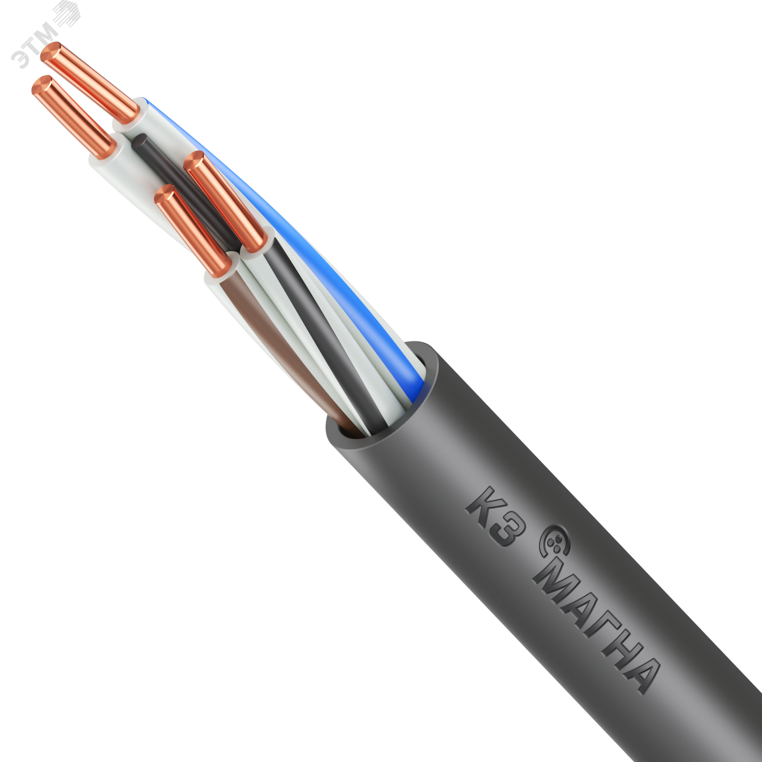 Изображение товара Кабель силовой ППГнг(А)-HF 4х10ок(N)-0,66 кабель для стационарной прокладки