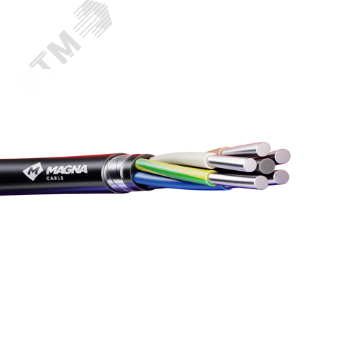 Кабель силовой АВБШв 5х120мс(N,PE)-1 ТРТС - фото 1