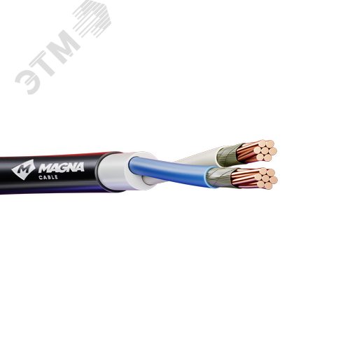 Кабель силовой ППГнг(А)-FRHF 2х25мк(N)-1 ТРТС - фото 1