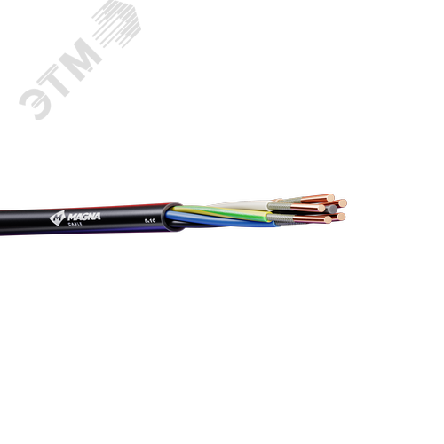 Изображение товара Кабель ППГнг(А)-FRHF 5х10 ок (N,PE)-0,66 (м)