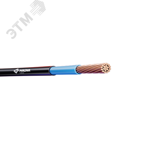 Кабель силовой ППГнг(А)-HF 1х50мк(N)-0,66 ТРТС - фото 1