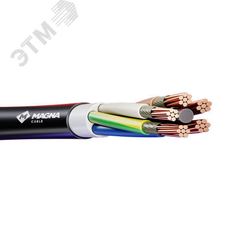 Кабель силовой ВВГнг(А)-FRLSLTx 5х50мк (N, PE)-0,66 ТРТС - фото 1