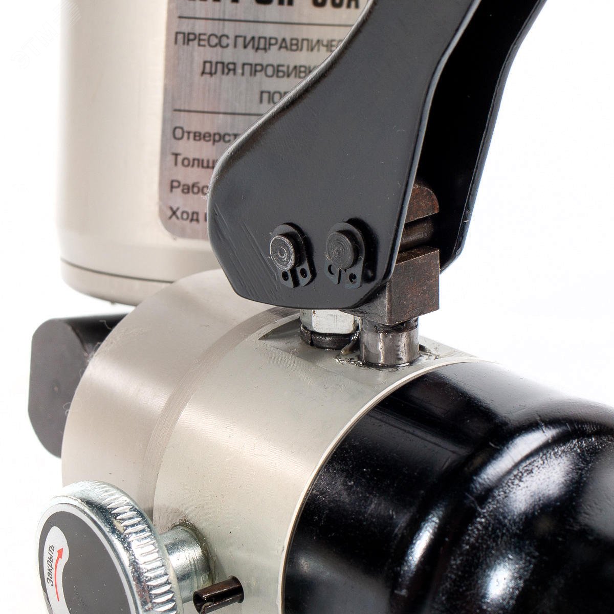 Пресс гидравлический ручной для пробивки отверстий ПГРОп-60А серия ПРОФИ 66536 КВТ - превью 6