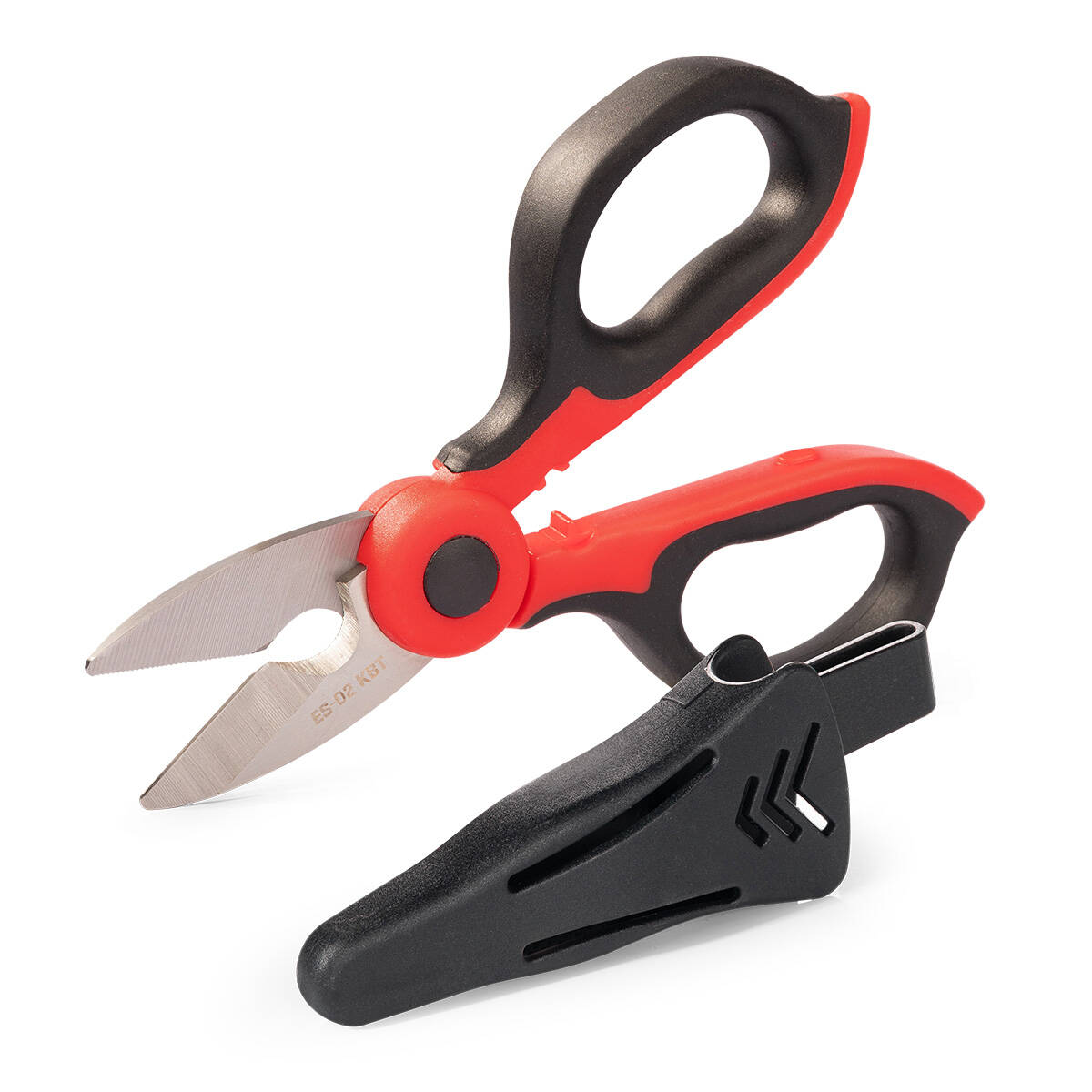 Ножницы универсальные ES-02 серия ПРОФИ для резки проводов малых сечений