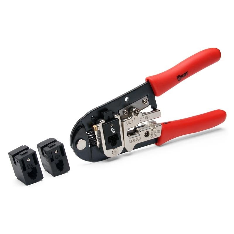 Пресс-клещи для RJ разъемов JT-01B серия ПРОФИ