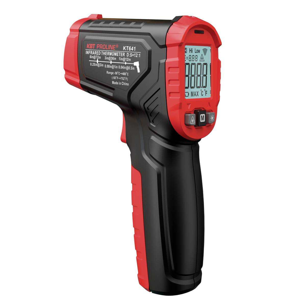 Пирометр бесконтактный цифровой KT 641B серия PROLINE