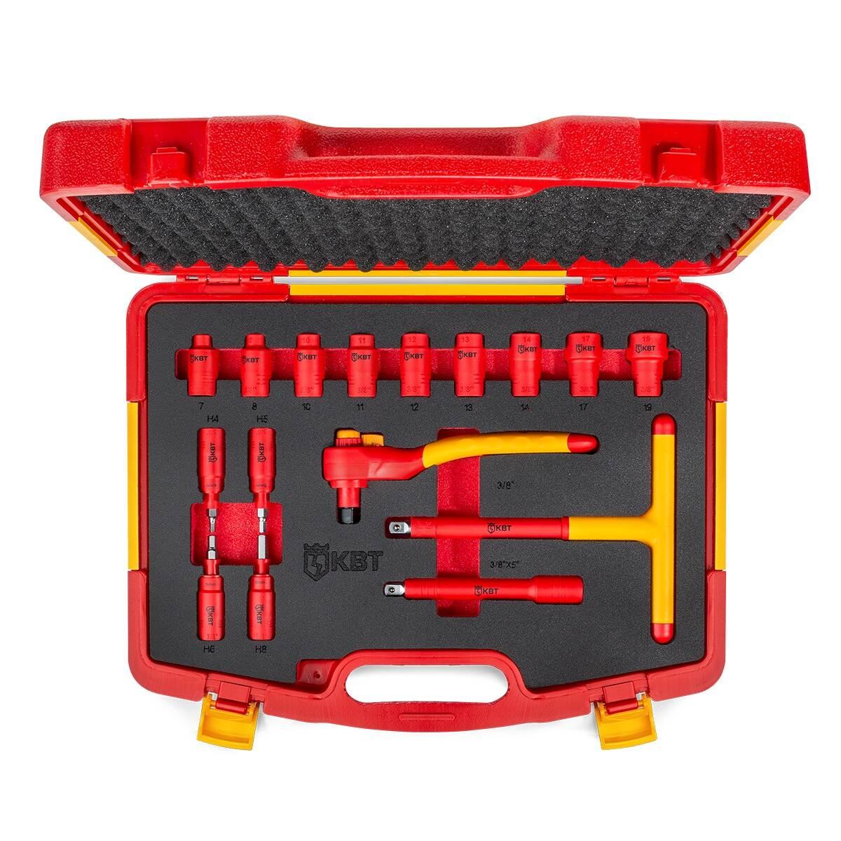 Набор диэлектрического инструмента 3/8'' НИИ-16 серия ПРОФИ