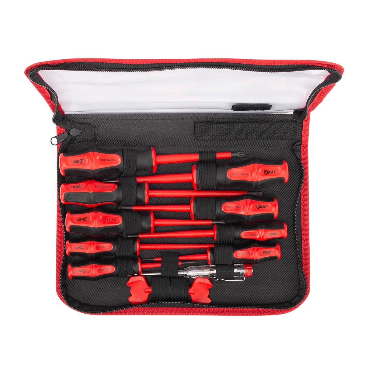 Набор диэлектрических отверток НИО-12 серия ПРОФИ для работ под напряжением до 1000 В