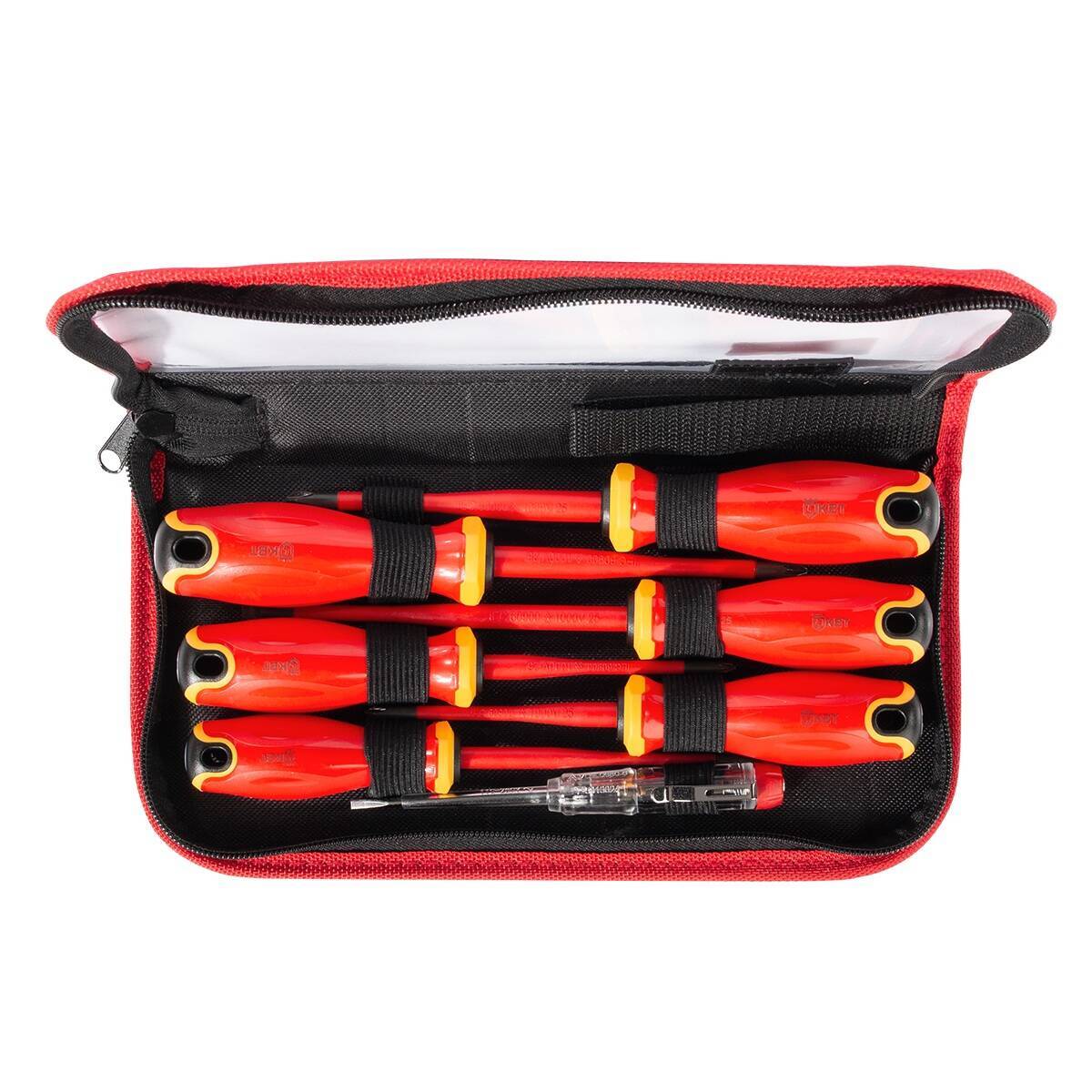 Набор диэлектрических отверток НИО-2207 PZ/FL серия СЛИМ для работ под напряжением до 1000 В