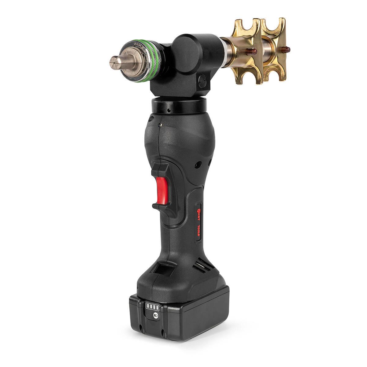 Пресс гидравлический аккумуляторный ПГРА-СЗР-32 серия ПРОФИ универсальный для монтажа аксиальных фитингов (с надвижной гильзой) в трубопроводных системах с использованием многослойных композитных труб