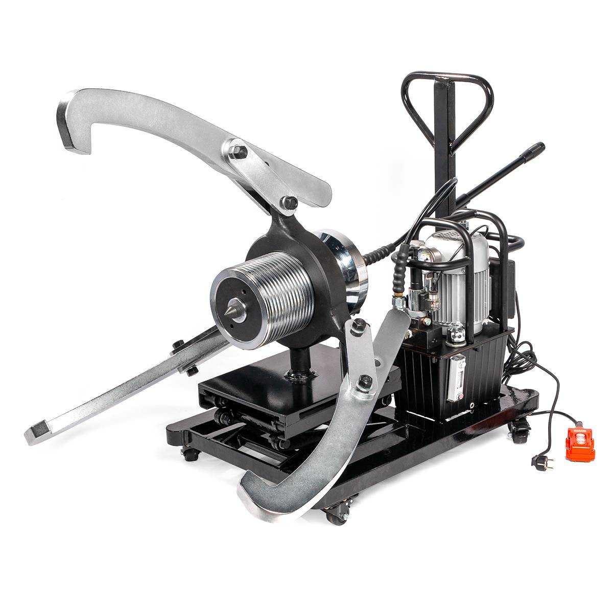 Съемник гидравлический транспортируемый с выносным насосом СГНт-150У серия ПРОФИ с диаметром захвата 970 мм и глубиной захвата 480 мм