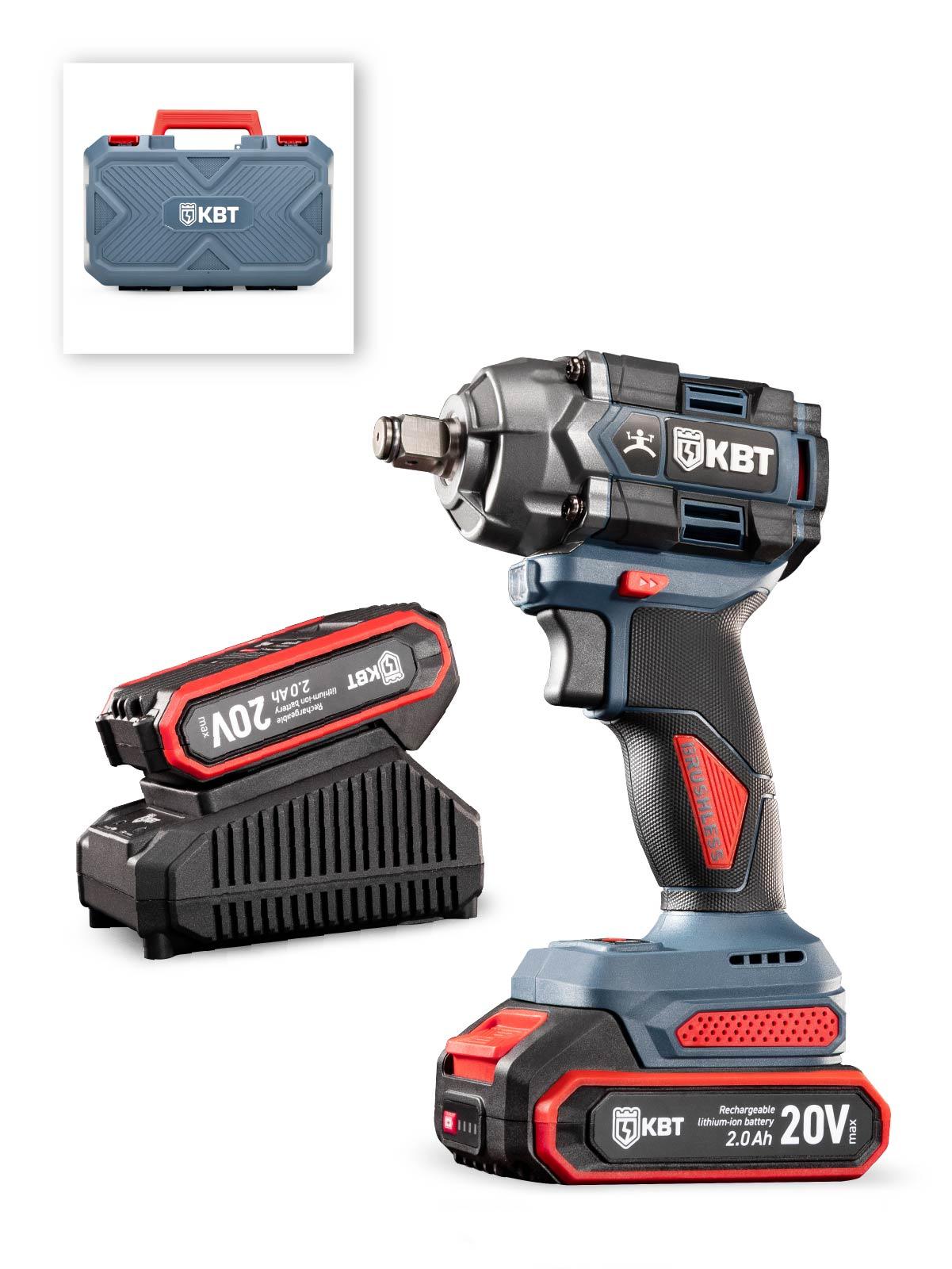 Гайковерт WB-20-350 ударный аккумуляторный        бесщеточный с присоединительным квадратом 1/2''