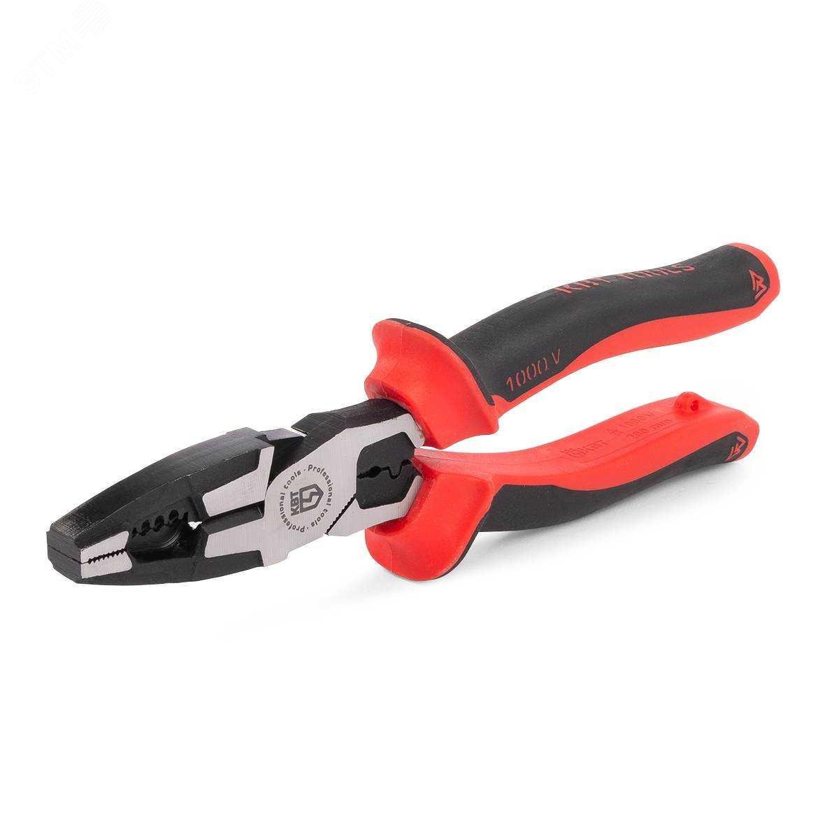 Изображение товара Пассатижи многофункциональные диэлектрические 200 мм серия СТАНДАРТ КВТ Изображение товара Пассатижи многофункциональные диэлектрические 200 мм серия СТАНДАРТ КВТ