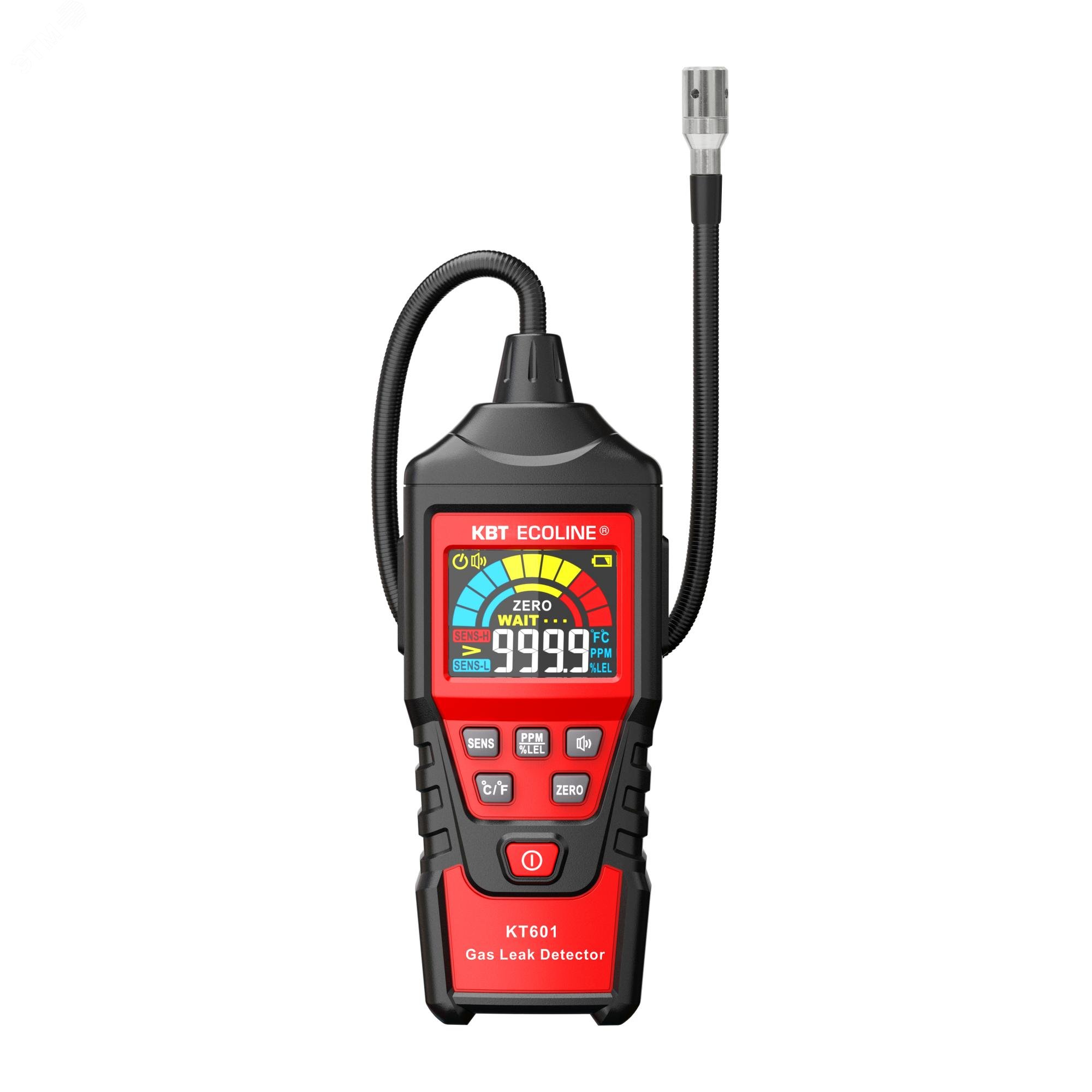 Изображение товара Газоанализатор КТ 601 серия ECOLINE для обнаружения газов компактный и чувствительный