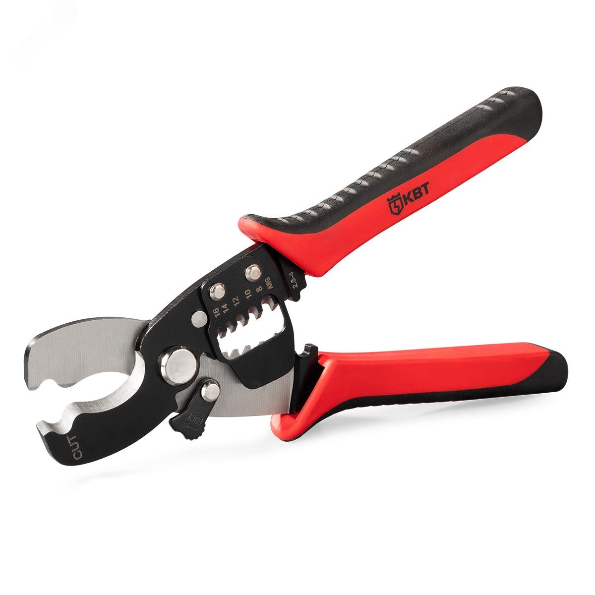 Изображение товара Ножницы кабельные MC-06 серия ПРАКТИК для резки и зачистки проводов