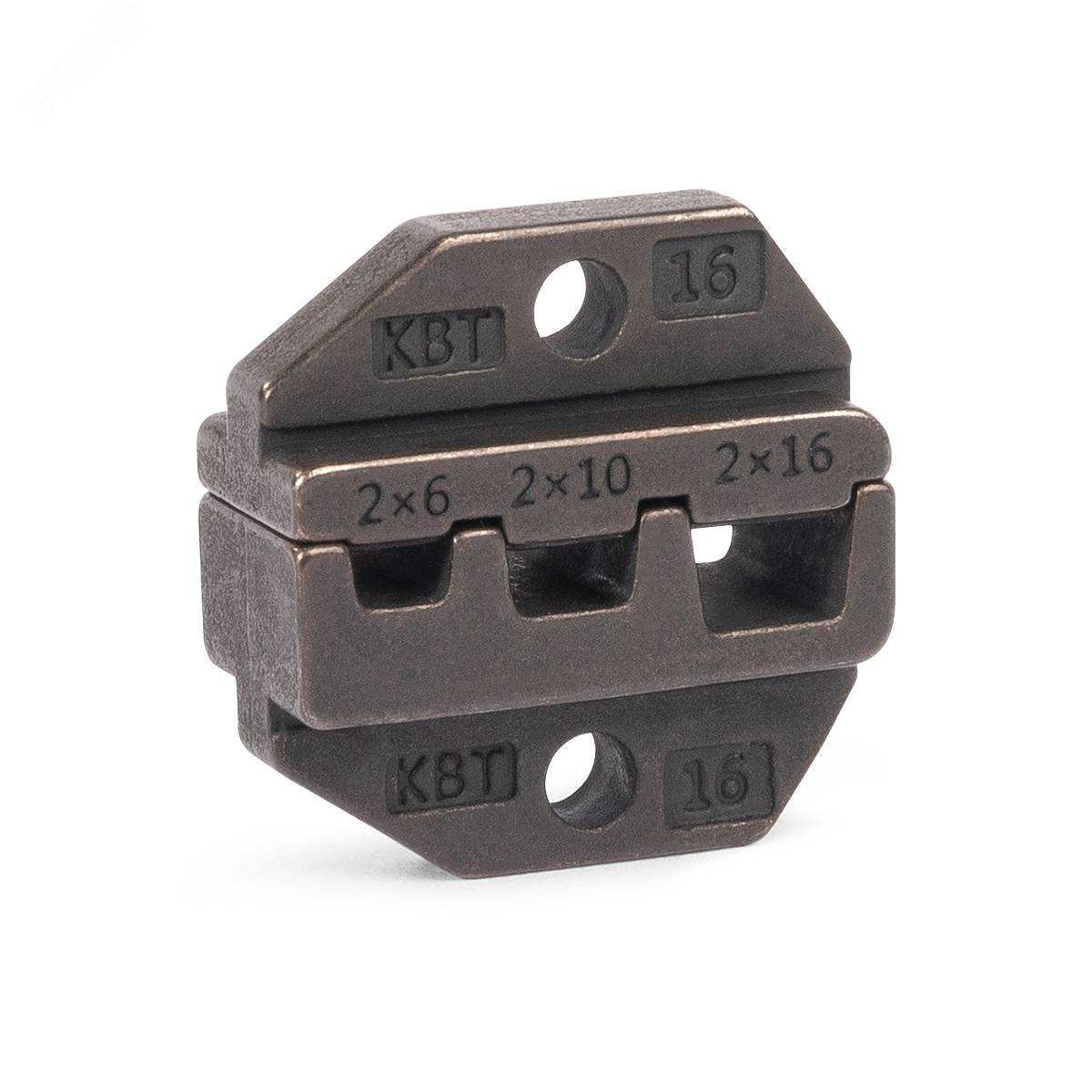 Изображение товара Матрица МПК-16 серия ПРОФИ для опрессовки двойнных втулочных наконечников