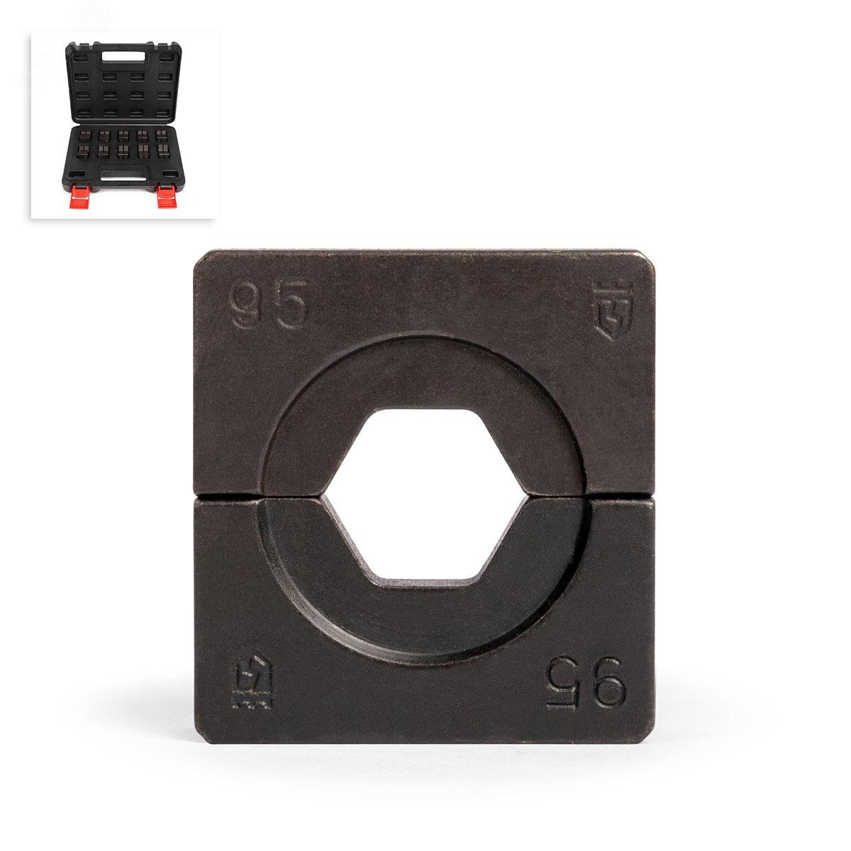 Изображение товара Набор матриц для опрессовки НМ-300-DIN серия ПРОФИ