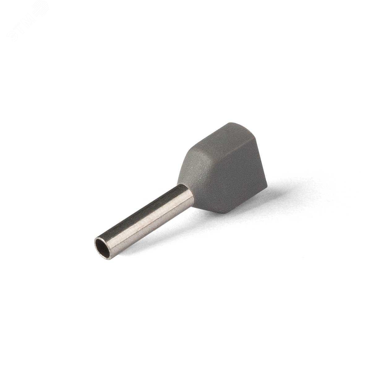 Изображение товара Наконечник штыревой втулочный изолированный НШВИ(2) 0.75-10 (шт)