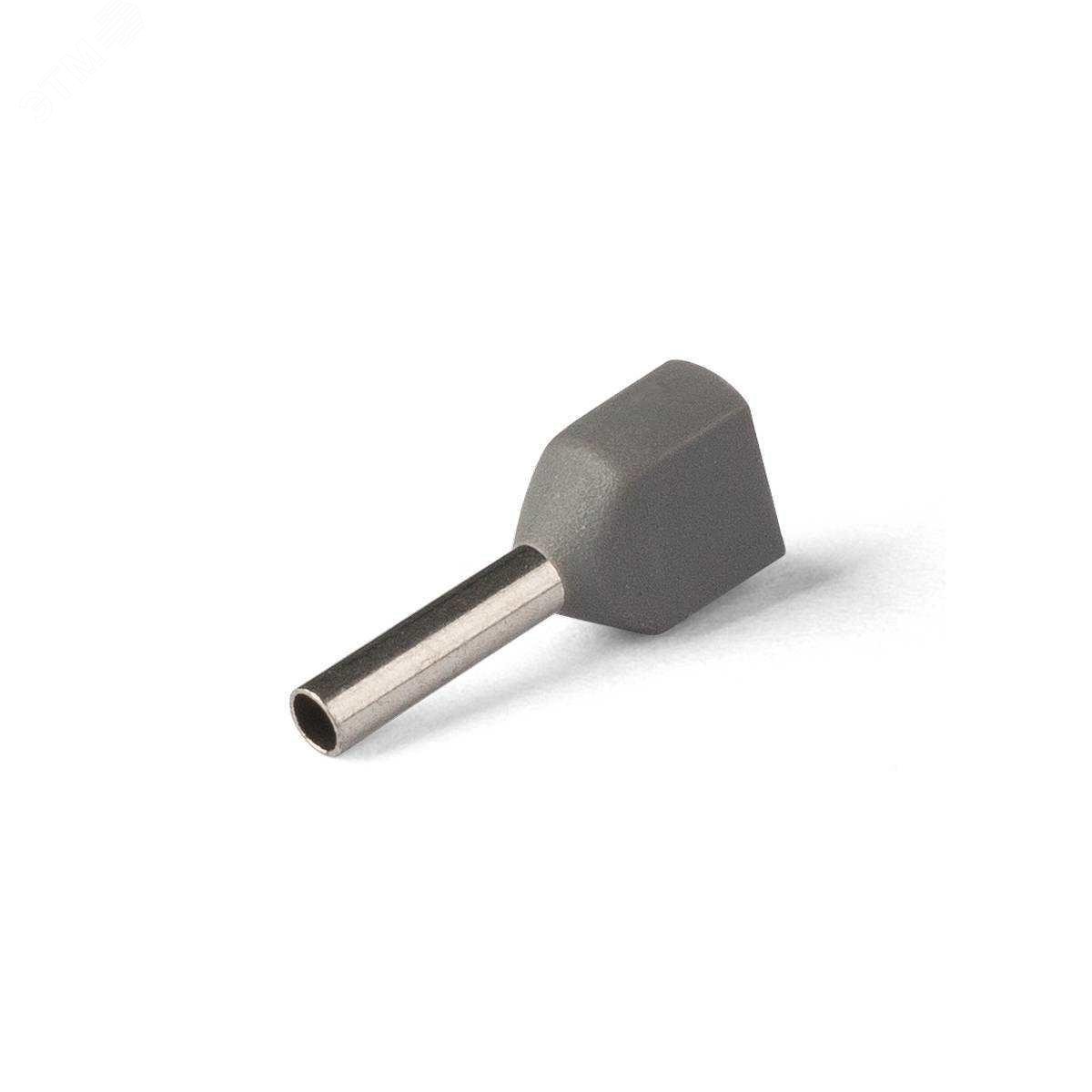 Изображение товара Наконечник штыревой втулочный изолированный НШВИ(2) 0.75-8 (шт)