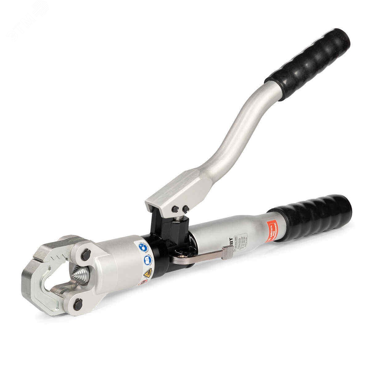 Изображение товара Пресс гидравлический ручной ПГРс-240 БМА серия ПРОФИ для опрессовки неизолированных наконечников и гильз с клапаном АСД из алюминиевого сплава (шт)