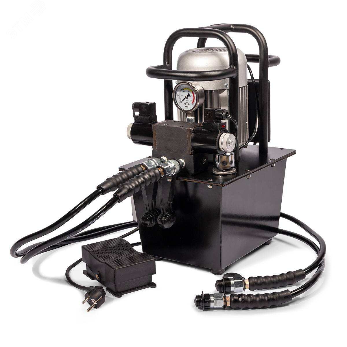 Изображение товара Электрогидравлическая помпа ПМЭ-7100-К2 серия ПРОФИ 700 бар 2.8л/мин