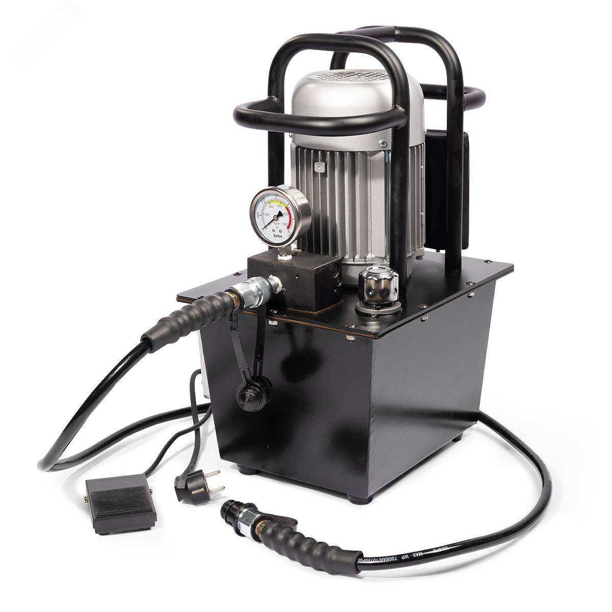 Изображение товара Электрогидравлическая помпа ПМЭ-7100 серия ПРОФИ мощная для профессиональных задач