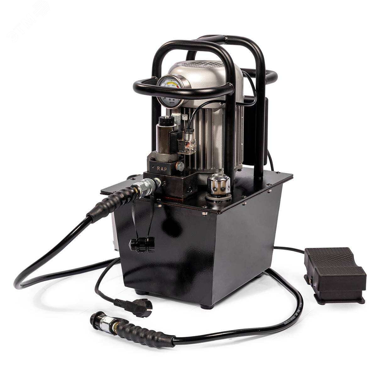 Изображение товара Электрогидравлическая помпа ПМЭ-7100У серия ПРОФИ 700 бар 230В