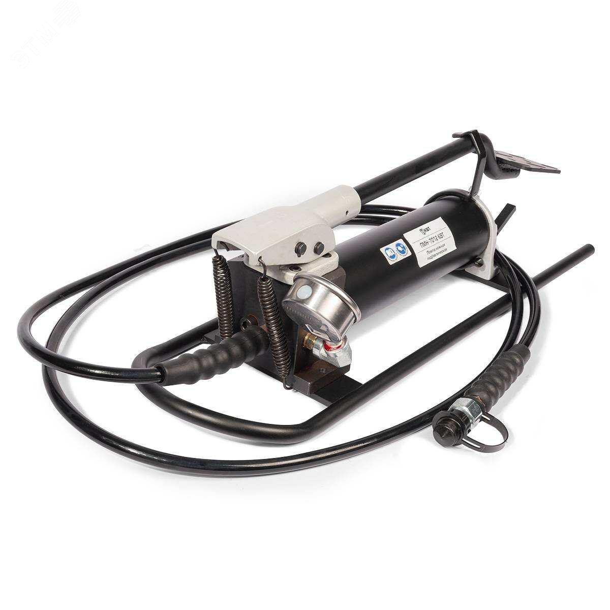 Изображение товара Гидравлическая ножная помпа ПМН-7012 серия ПРОФИ от КВТ