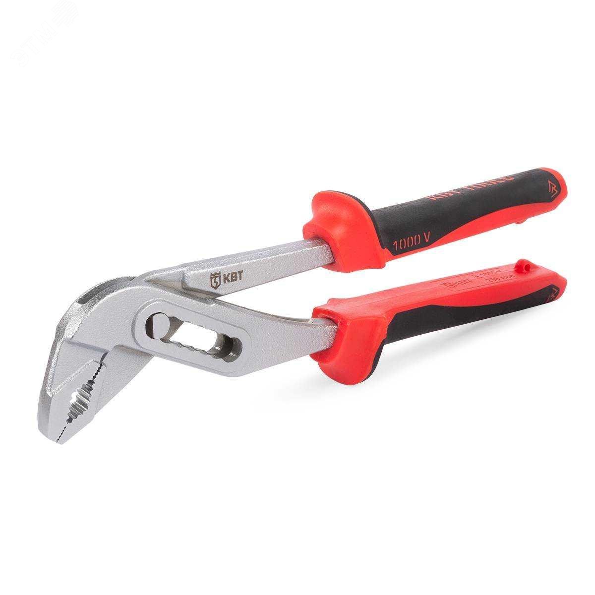 Изображение товара Клещи переставные диэлектрические 250 мм серия СТАНДАРТ (шт)