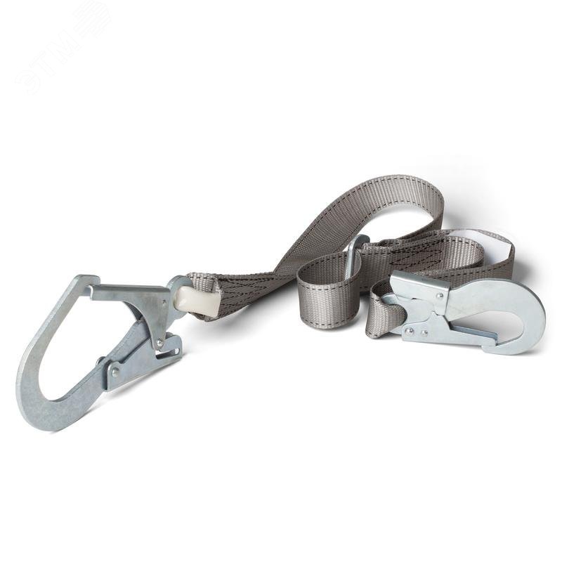 Изображение товара Строп СЛ-21 для работы на высоте с карабинами 22 кН Россия