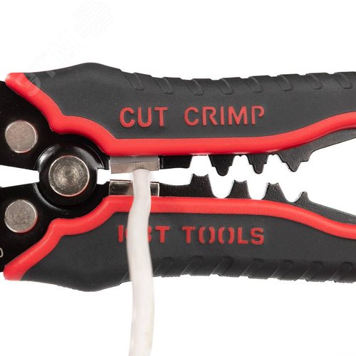 Инструмент для снятия изоляции WS-25 серия ПРОФИ автоматический многофункциональный стриппер с винтом микронастройки - фото 5