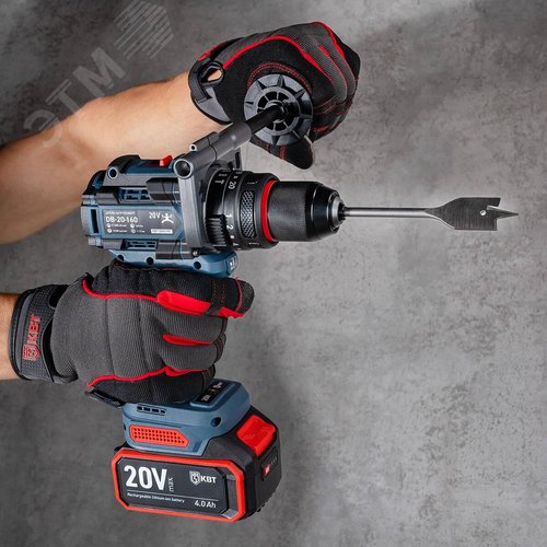 Дрель-шуруповерт DB-20-160 ударная аккумуляторная бесщеточная с максимальным размером оснастки до 13мм - фото 14