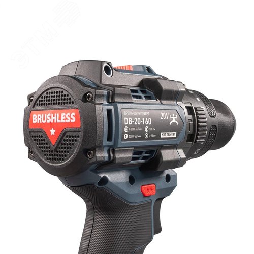 Дрель-шуруповерт DB-20-160 ударная аккумуляторная бесщеточная с максимальным размером оснастки до 13мм - фото 7