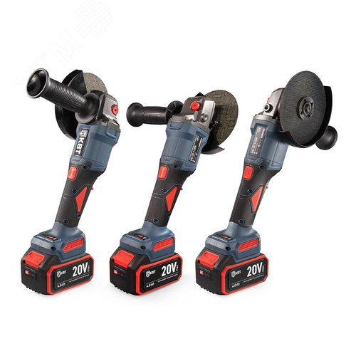 Машина угловая шлифовальная GB-20-125R с          поворотной рабочей головой, регулировкой частоты  вращения и максимальным размером оснастки до 125   мм - фото 5