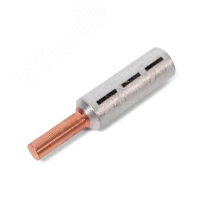 Наконечник кабельный штыревой алюмомедный НШАМ 50 - фото 2